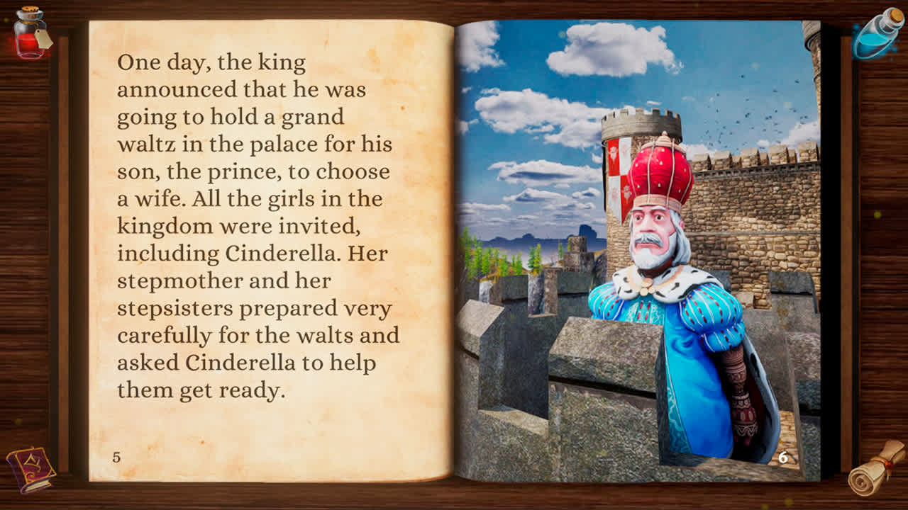 #5. Cinderella: Interactive Book (Nintendo) 来自: Aldora Games