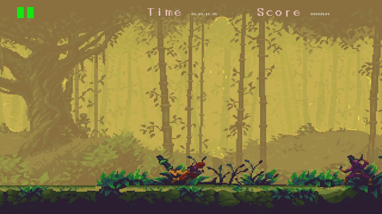 #1. Pixel Game Maker Series Ninja Runner (Nintendo) Por: Gotcha Gotcha Games