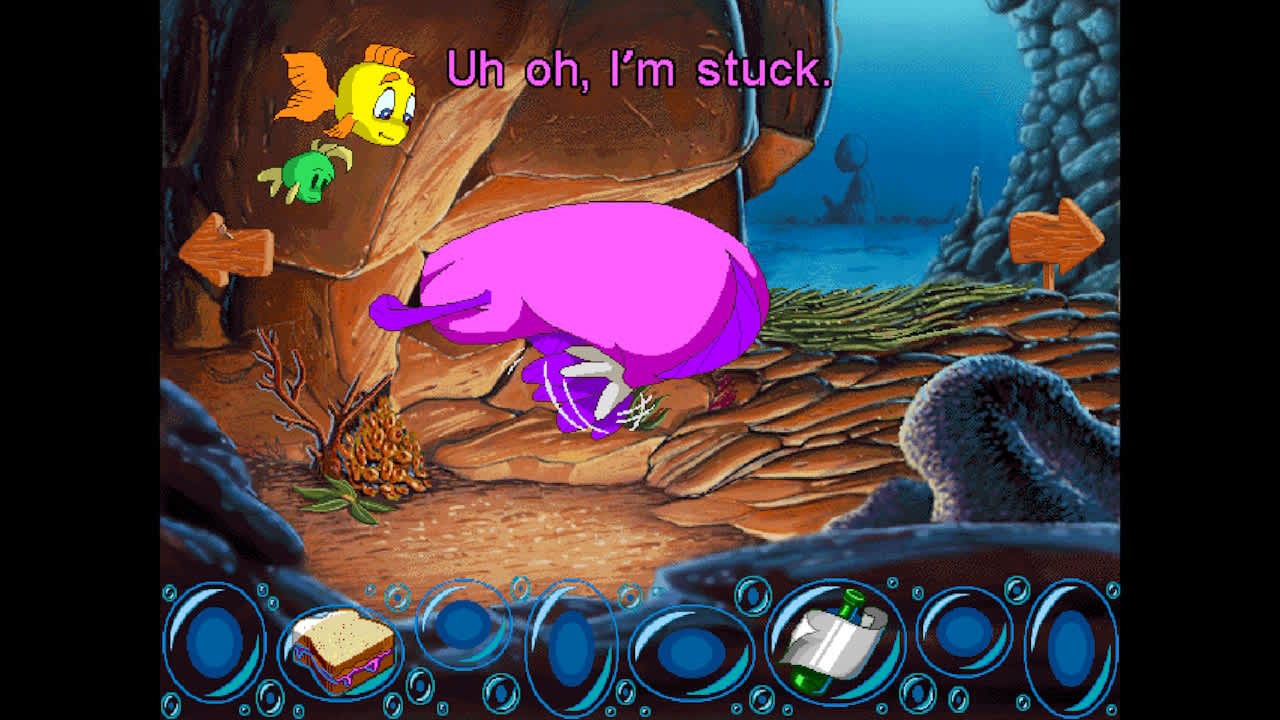 #6. Freddi Fish and the Case of the Missing Kelp Seeds (Nintendo) Bởi: UFO Interactive