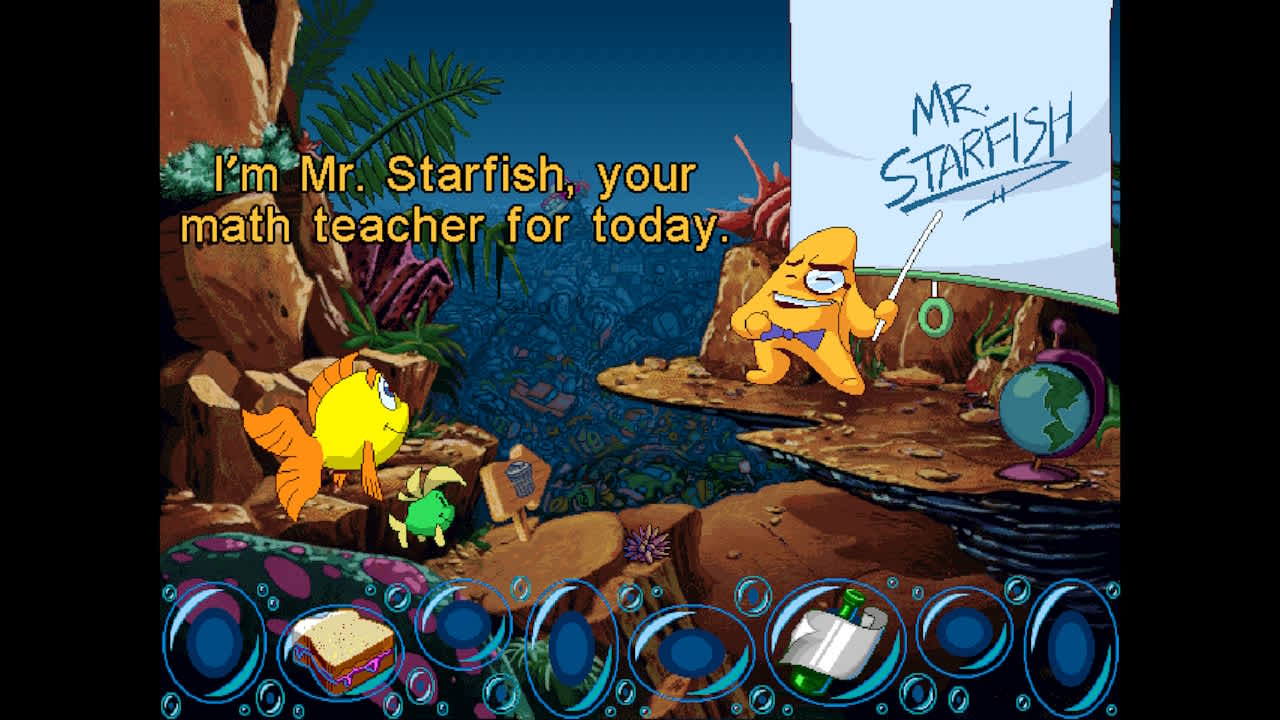 #2. Freddi Fish and the Case of the Missing Kelp Seeds (Nintendo) Bởi: UFO Interactive