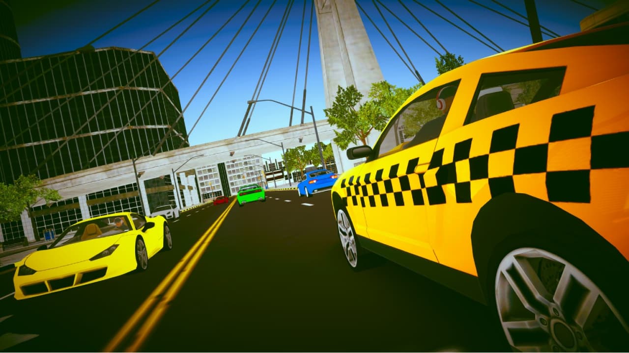 #4. Taxi Driver Simulator 2024 (Nintendo) By: Fun Games Studio