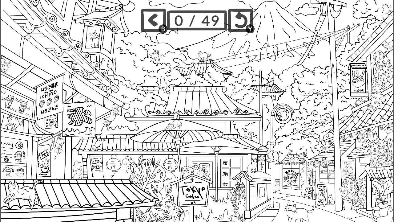 #2. Cats on Streets (Nintendo) By: Halva Studio