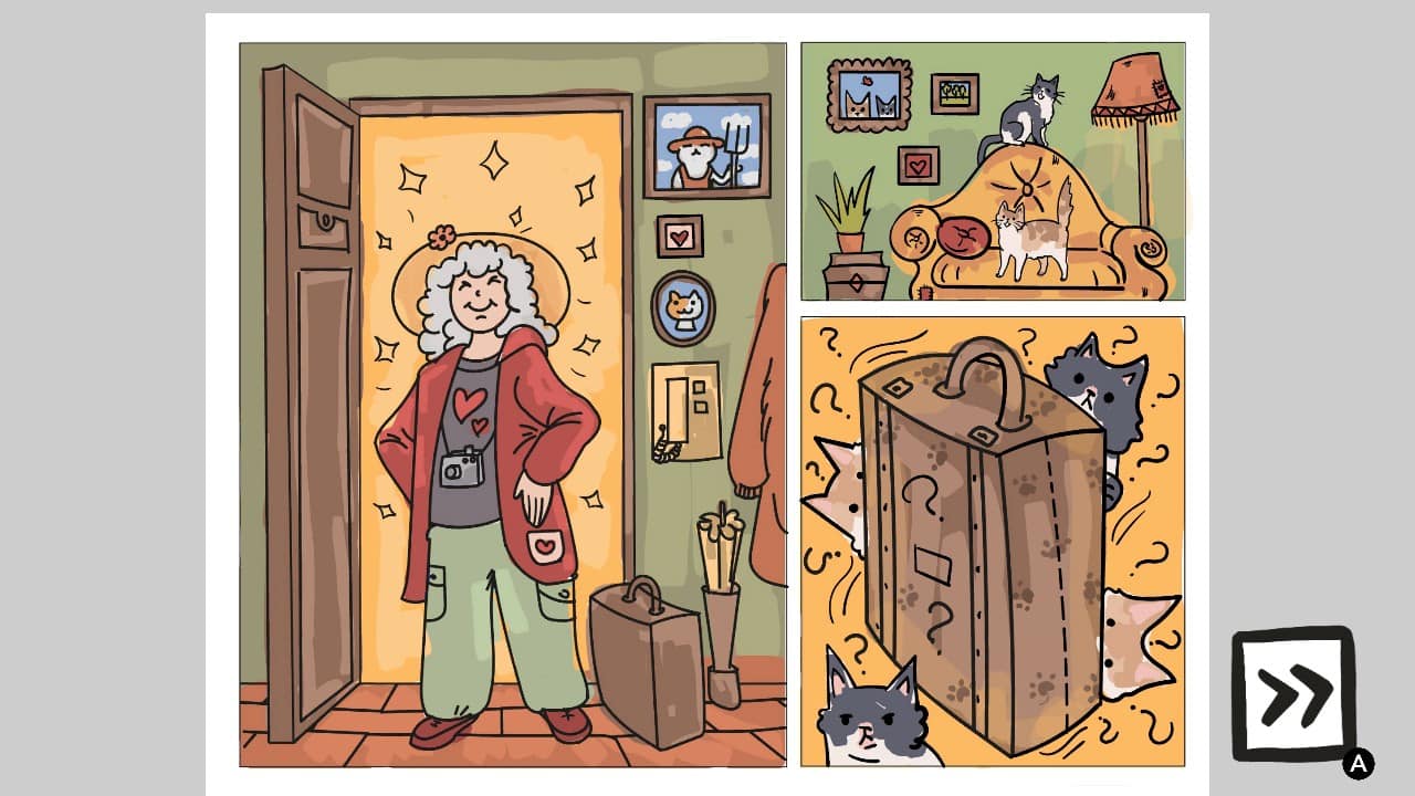 #1. Cats on Streets (Nintendo) By: Halva Studio