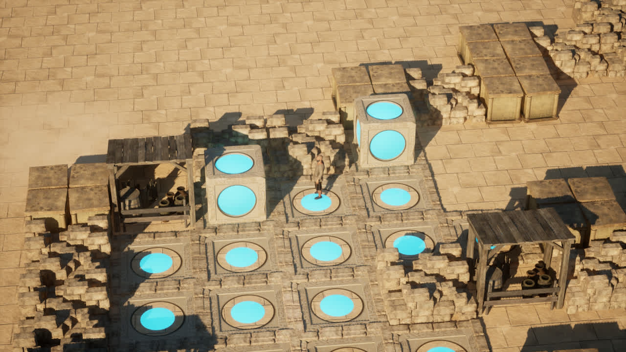 #4. Sphinx - Riddles of the Nile (Nintendo) 由: Polygon Art