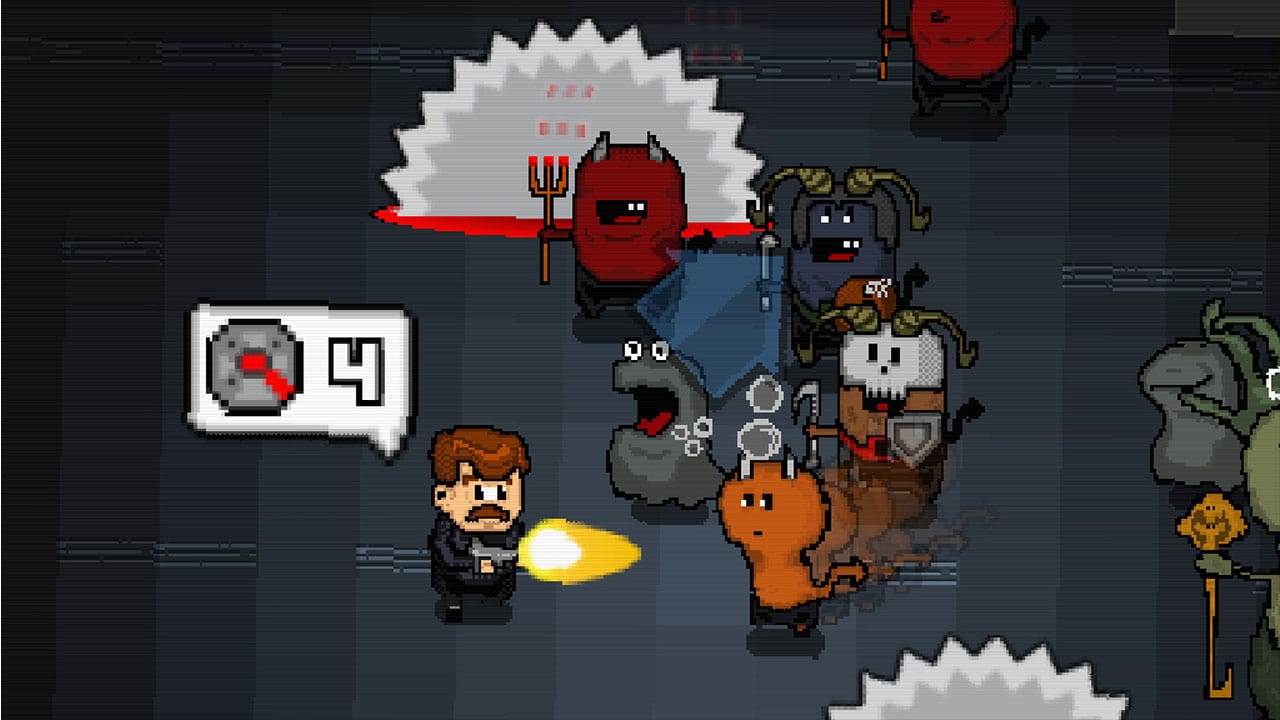 #1. Mustache In Hell (Nintendo) De: QUByte Interactive