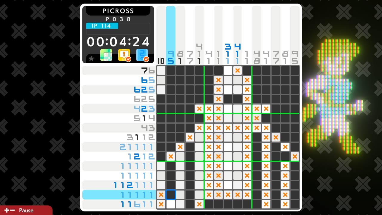 #4. PICROSS S NAMCO LEGENDARY edition (Nintendo) โดย: JUPITER
