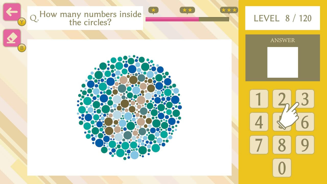 #3. Simple Number-Based Color Sense IQ Test (Nintendo) Által: TT