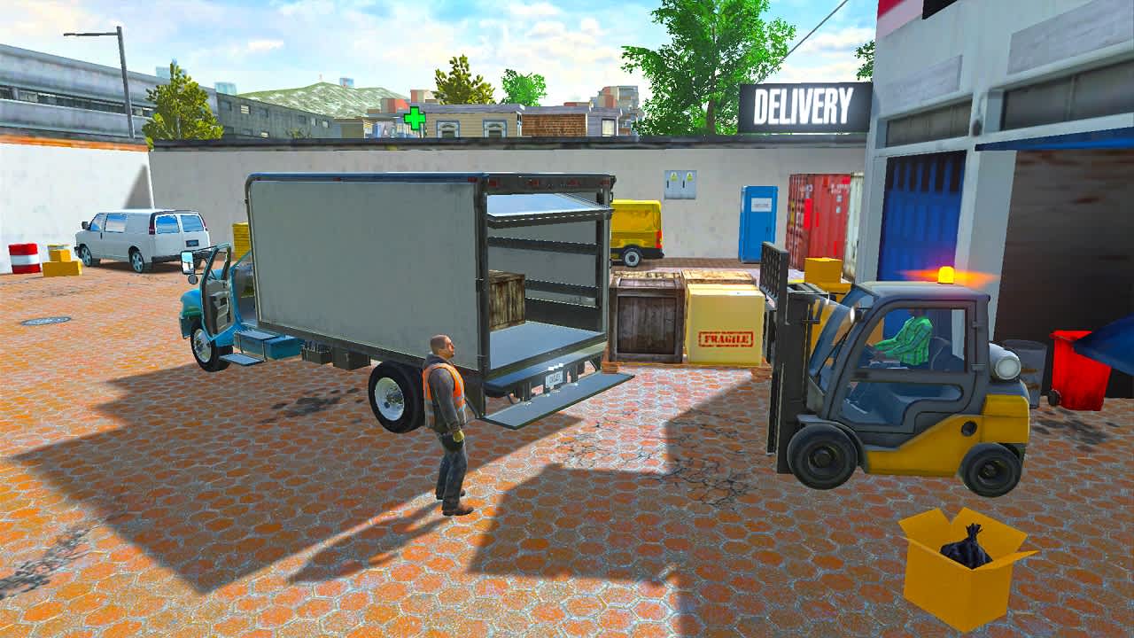 #6. Truck Simulator City Delivery (Nintendo) By: SC Ovilex Soft