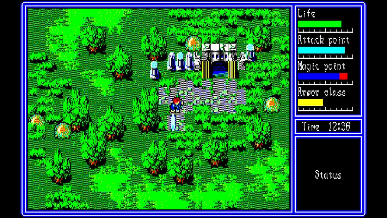 #2. EGGCONSOLE HYDLIDE3 PC-8801mkIISR (Nintendo) بواسطة: D4 Enterprise