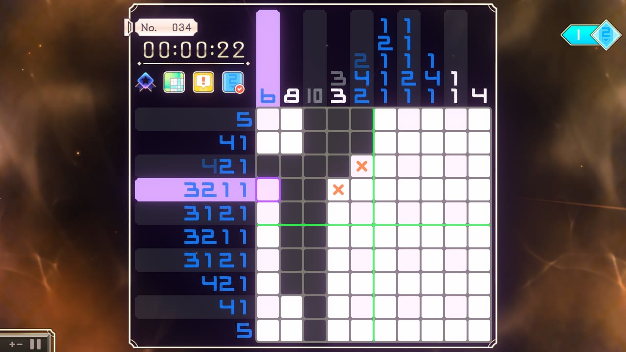 #6. Picross -LogiartGrimoire- (Nintendo) By: JUPITER