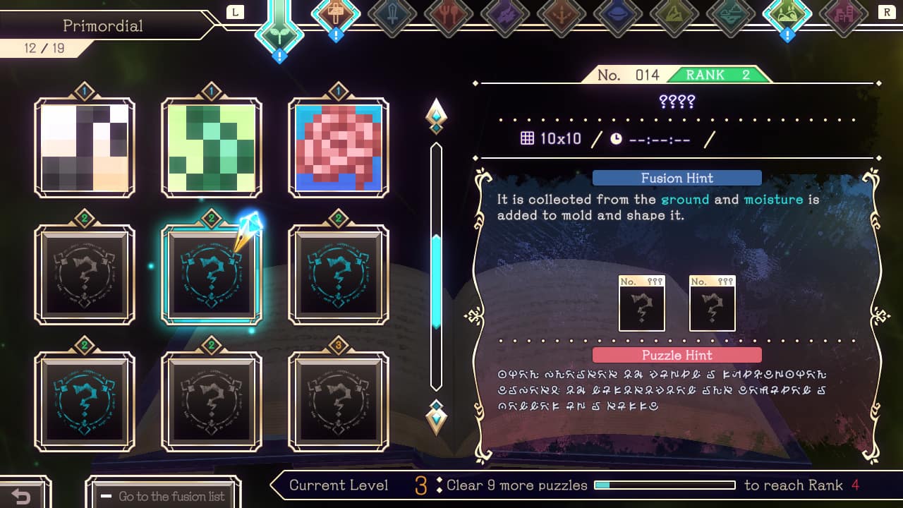 #3. Picross -LogiartGrimoire- (Nintendo) By: JUPITER