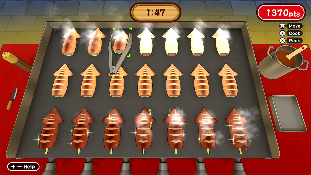 #1. Make it! Ikayaki (Nintendo) 由: SAT-BOX