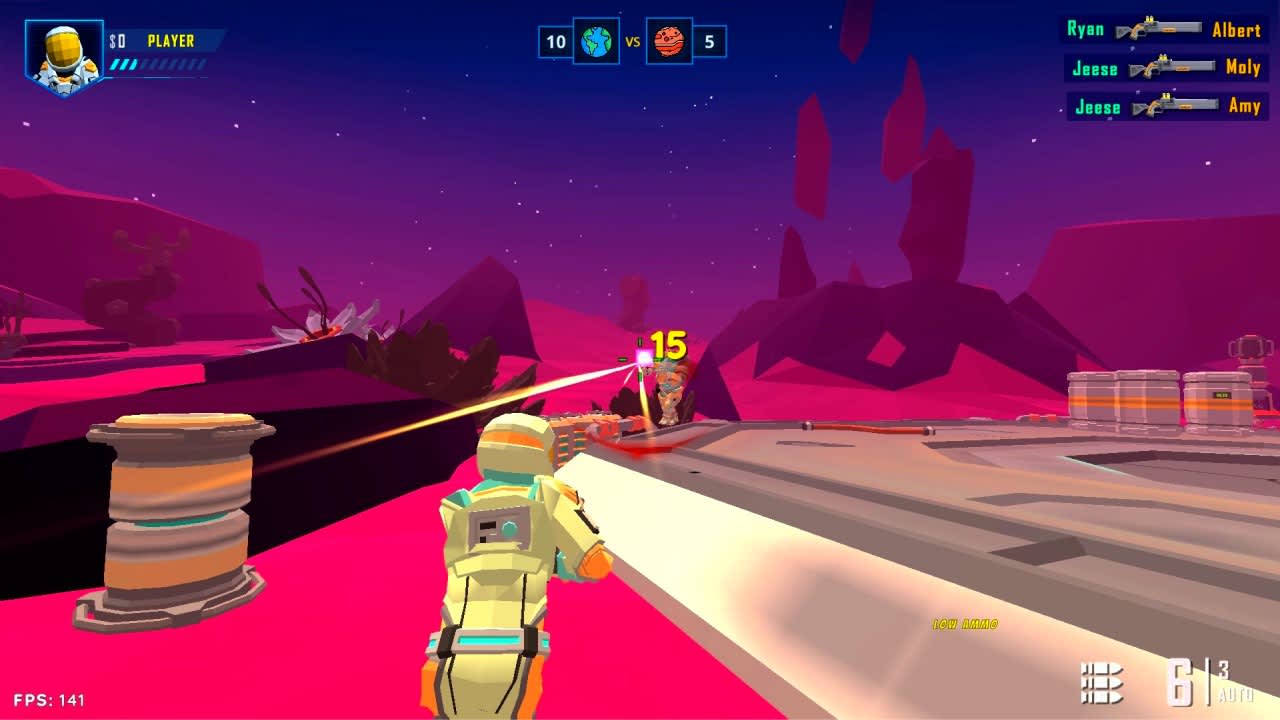 #4. Mars Assault: 3D Shooter (Nintendo) By: Fun Games Studio