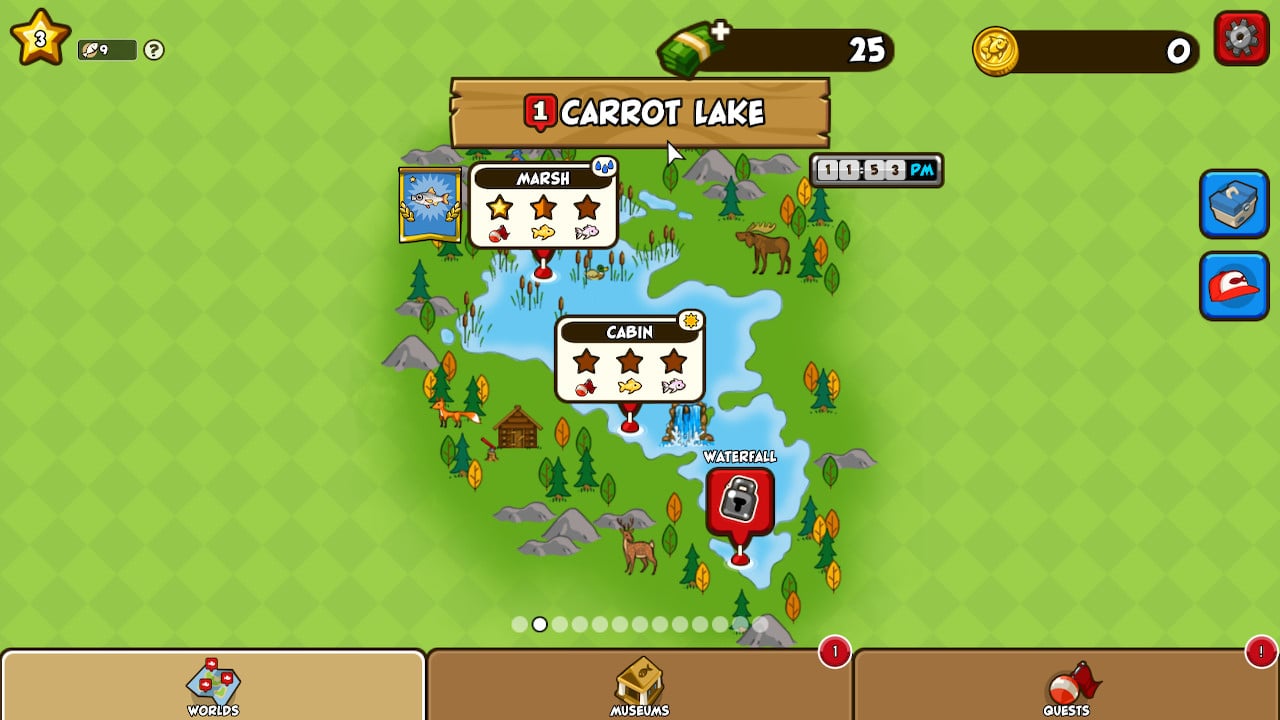 #1. Fishing Break (Nintendo) By: Ultimate Games