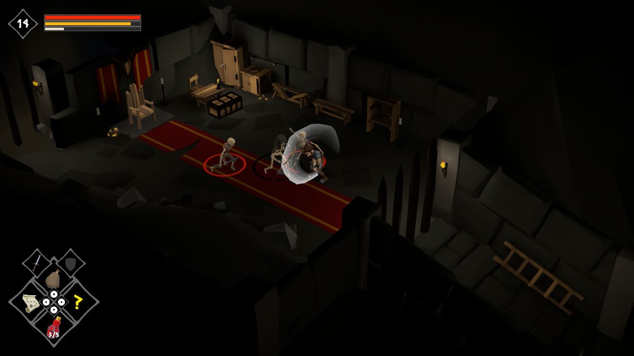 #6. Hunt and Fight: Action RPG (Nintendo) By: Two Cakes Studio