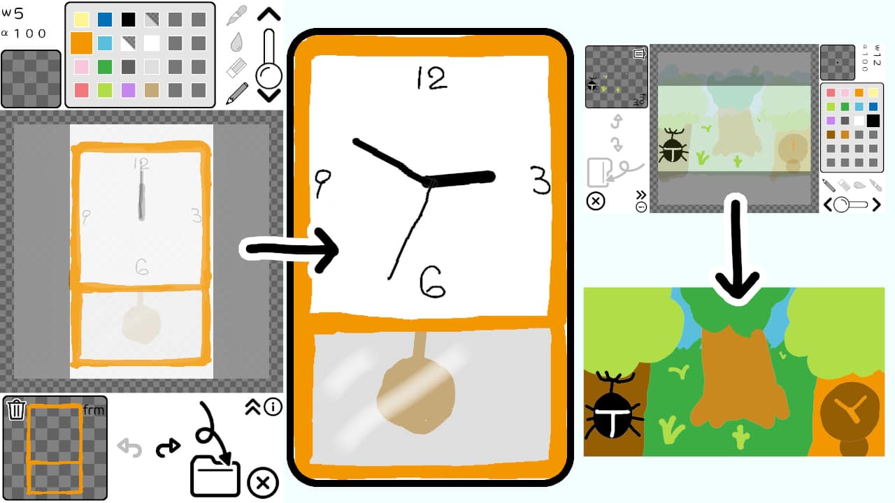 #2. Clock Maker : My Pendulum Clock (Nintendo) 由: kids room