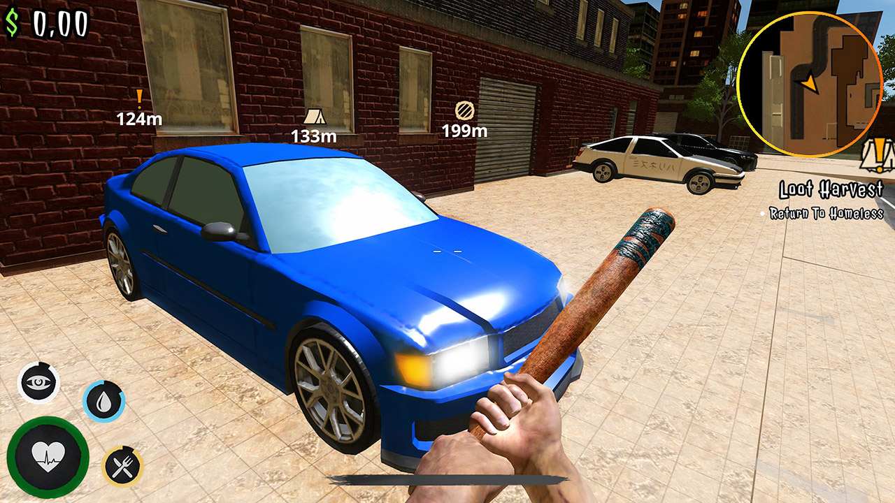 #5. Urban Survival Simulator: The Bum's Journey (Nintendo) 由: DEZVOLT GAMES