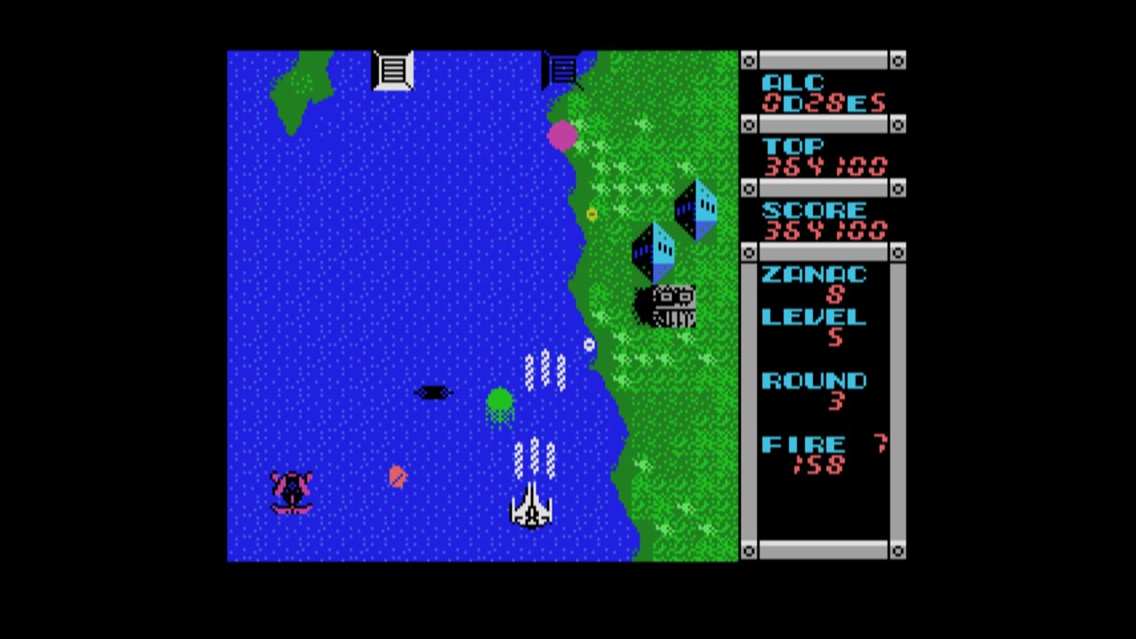 #4. EGGCONSOLE ZANAC MSX (Nintendo) Podle: D4 Enterprise