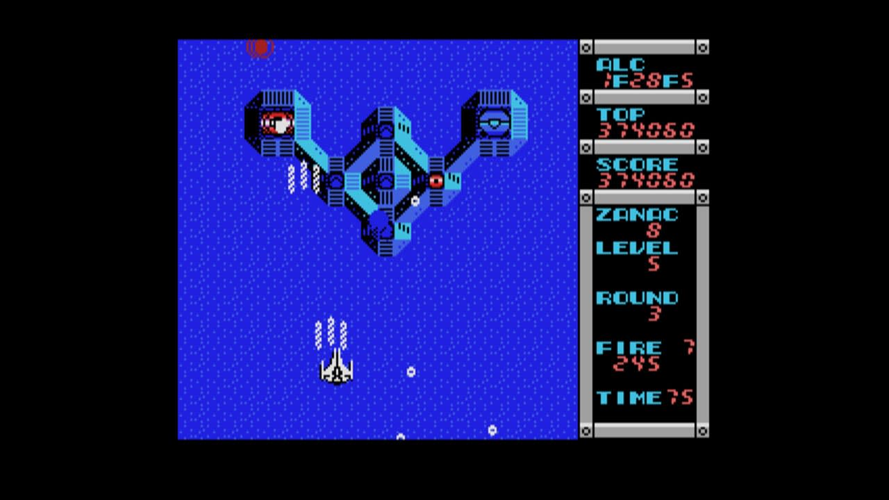 #1. EGGCONSOLE ZANAC MSX (Nintendo) Podle: D4 Enterprise