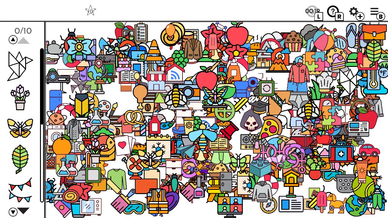 #1. Infinite Seek and Find (Nintendo) 来自: Error300 Games