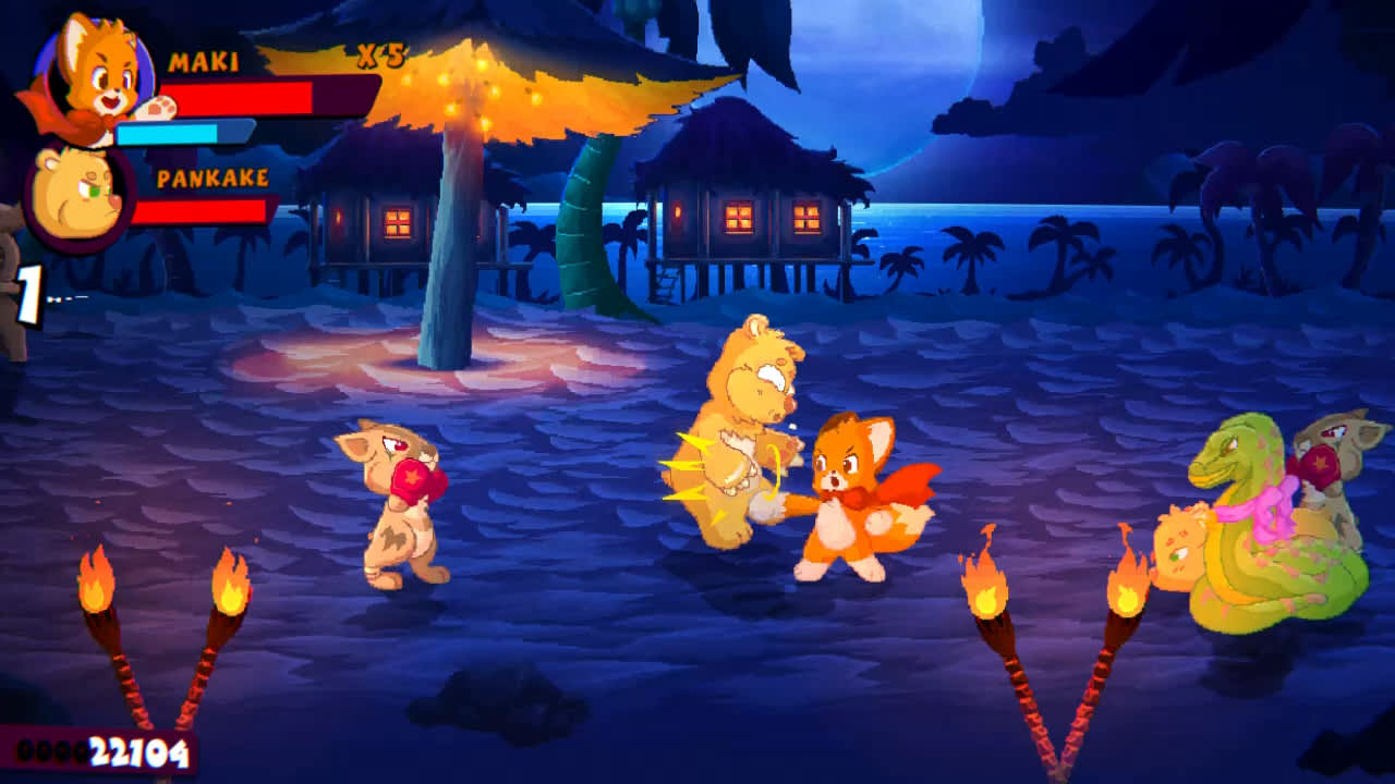 #1. Maki: Paw of Fury (Nintendo) Podle: REDDEER.GAMES