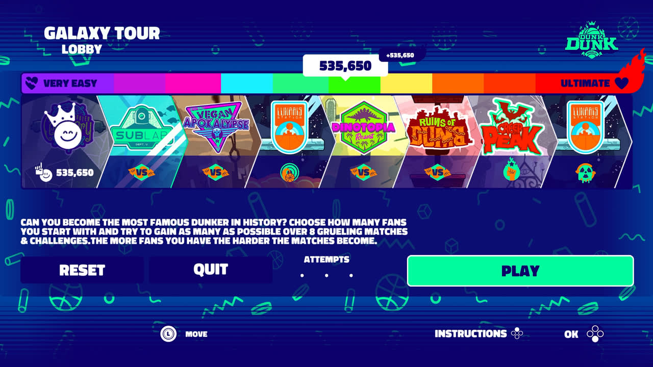 #6. Dunk Dunk (Nintendo) By: Playtonic Friends