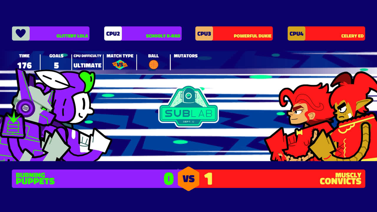 #3. Dunk Dunk (Nintendo) By: Playtonic Friends