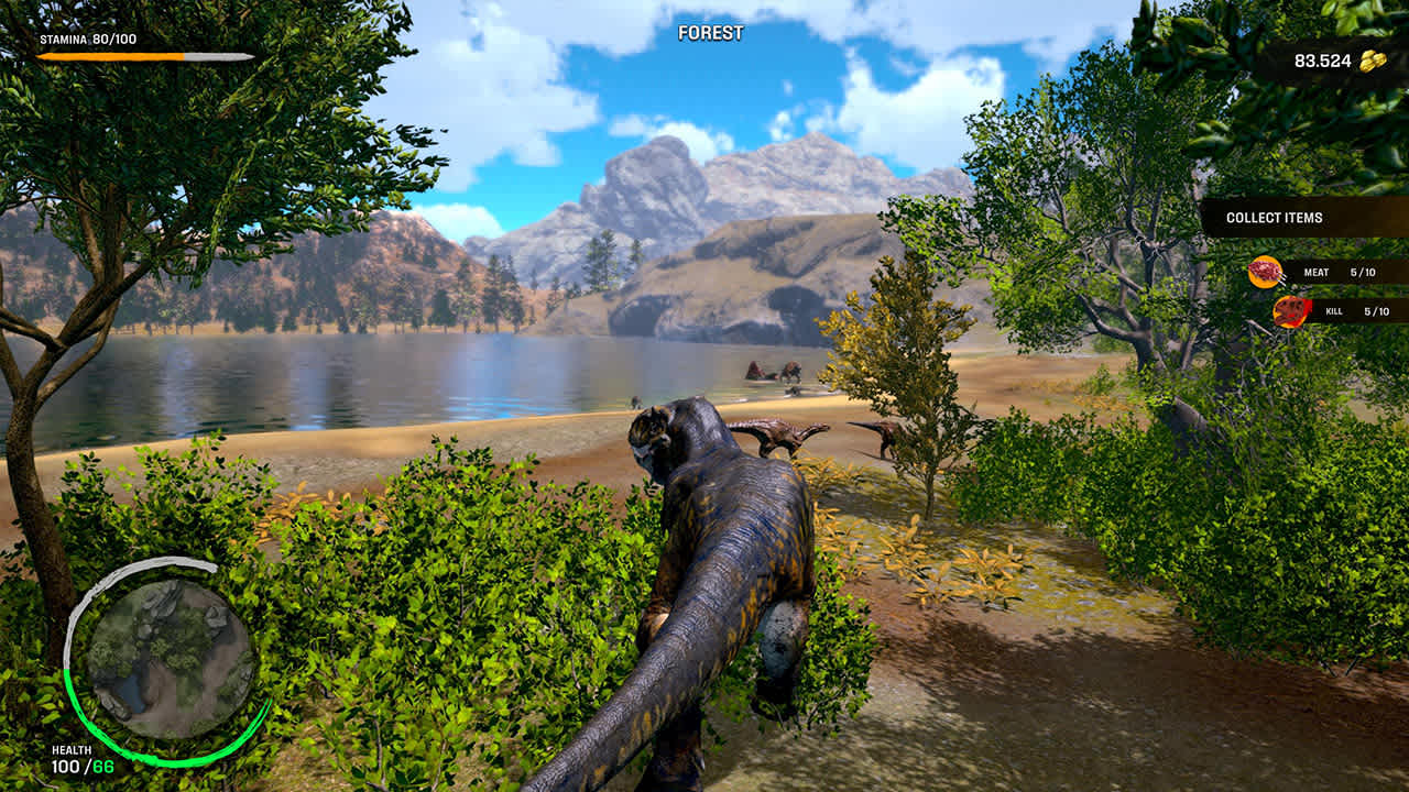 #6. Dinosaur RPG - Dino Survival Simulator Survivor (Nintendo) De: GOGAME CONSOLE PUBLISHER