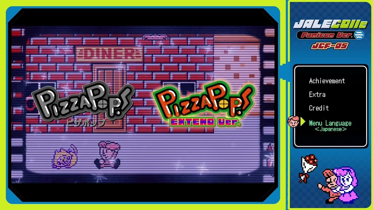 #1. JALECOlle Famicom Ver. PIZZA POP! (Nintendo) Bởi: City Connection