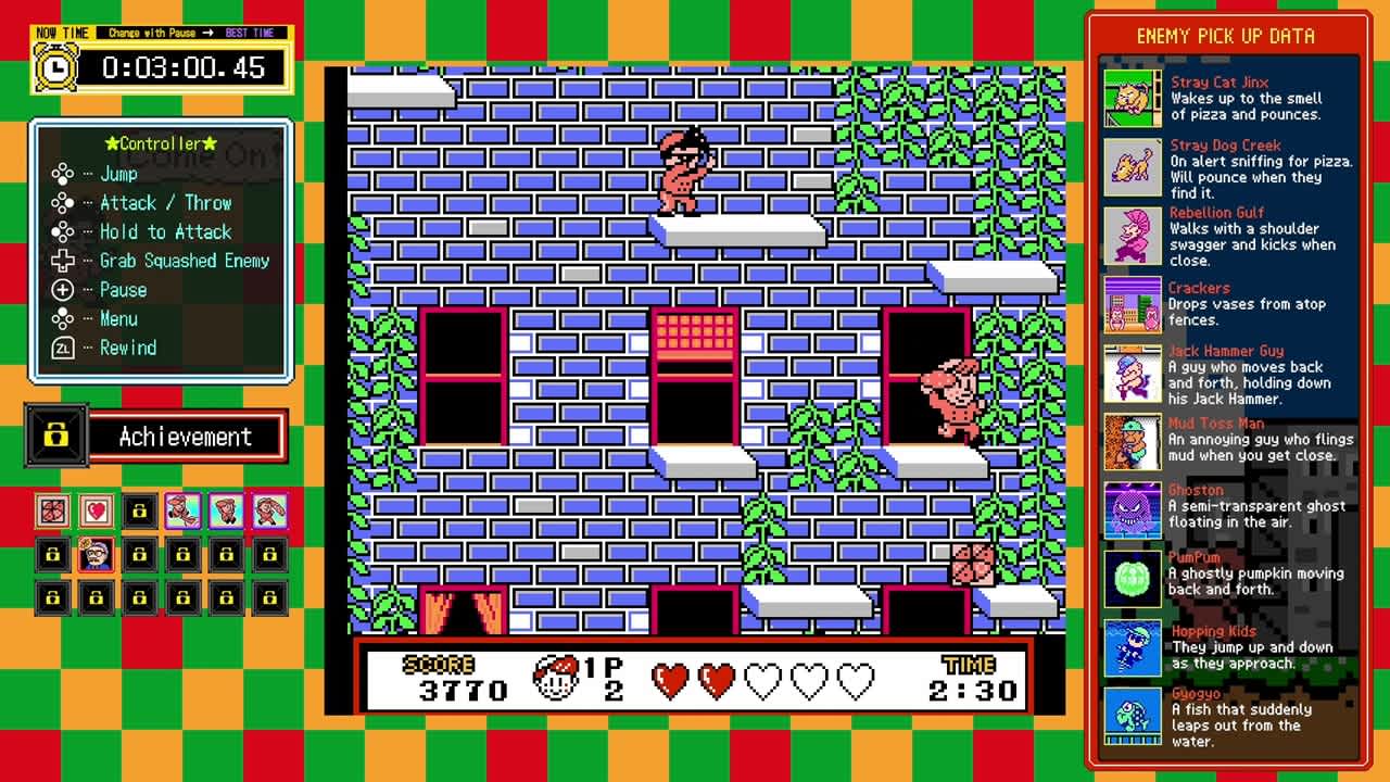 #3. JALECOlle Famicom Ver. PIZZA POP! (Nintendo) Bởi: City Connection