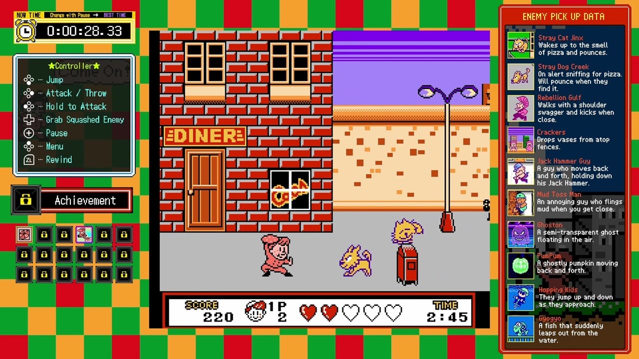 #2. JALECOlle Famicom Ver. PIZZA POP! (Nintendo) Bởi: City Connection