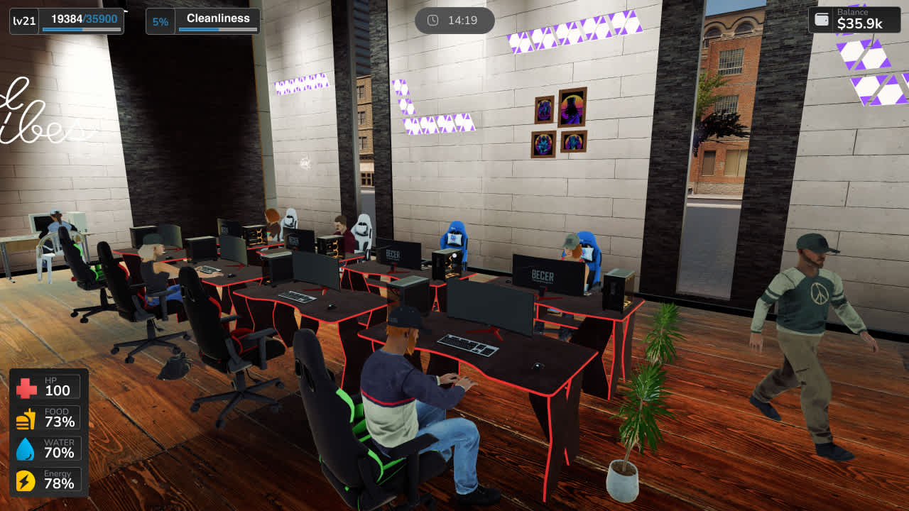 #6. Internet Cafe Simulator 2025 (Nintendo) By: Halva Studio