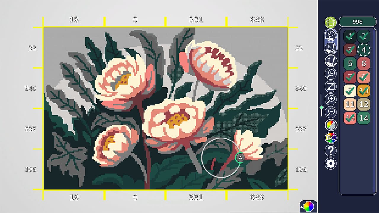 #2. Paint By Pixel 3 (Nintendo) 由: Ocean Media