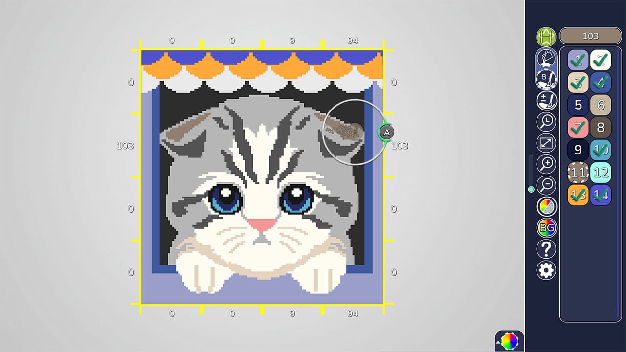 #5. Paint By Pixel 3 (Nintendo) 由: Ocean Media