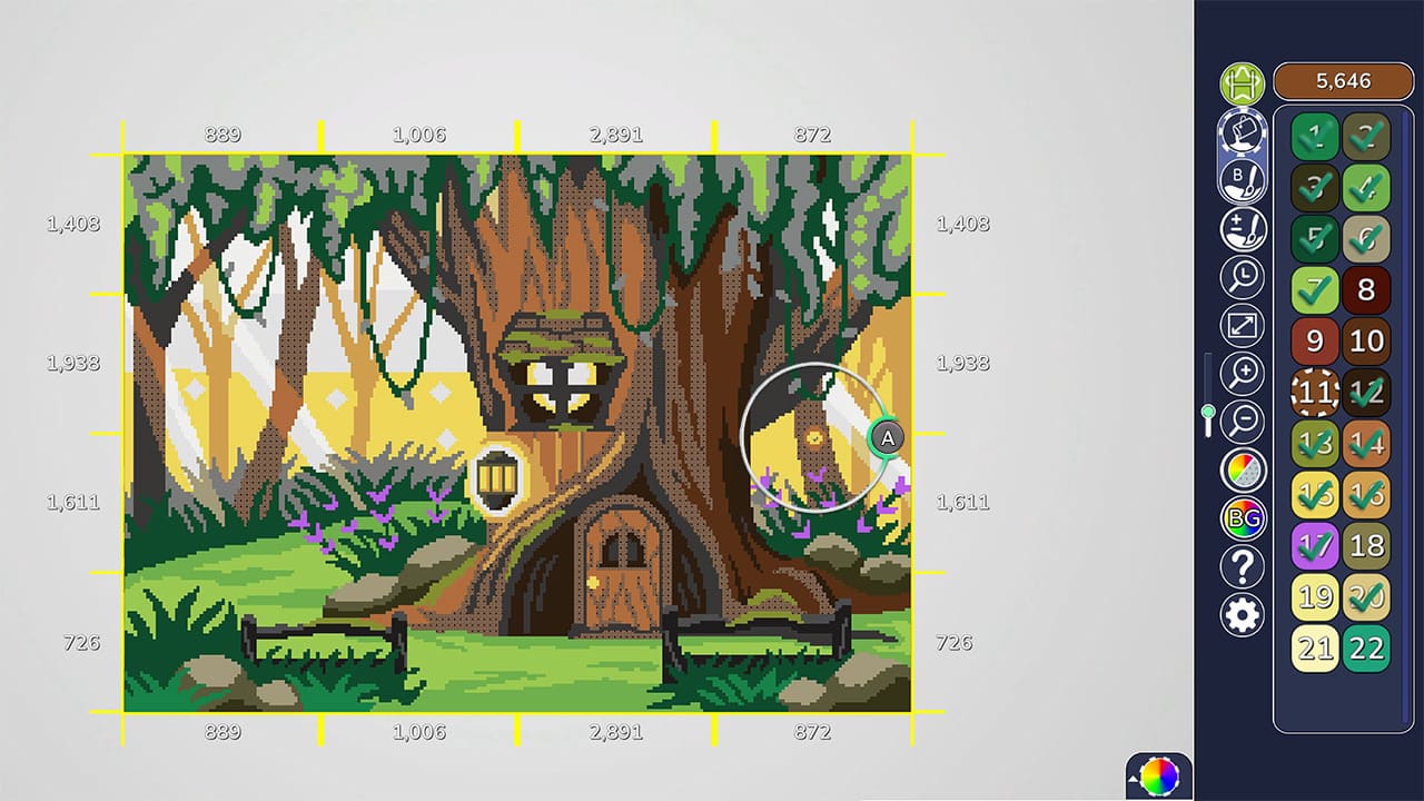 #1. Paint By Pixel 3 (Nintendo) 由: Ocean Media