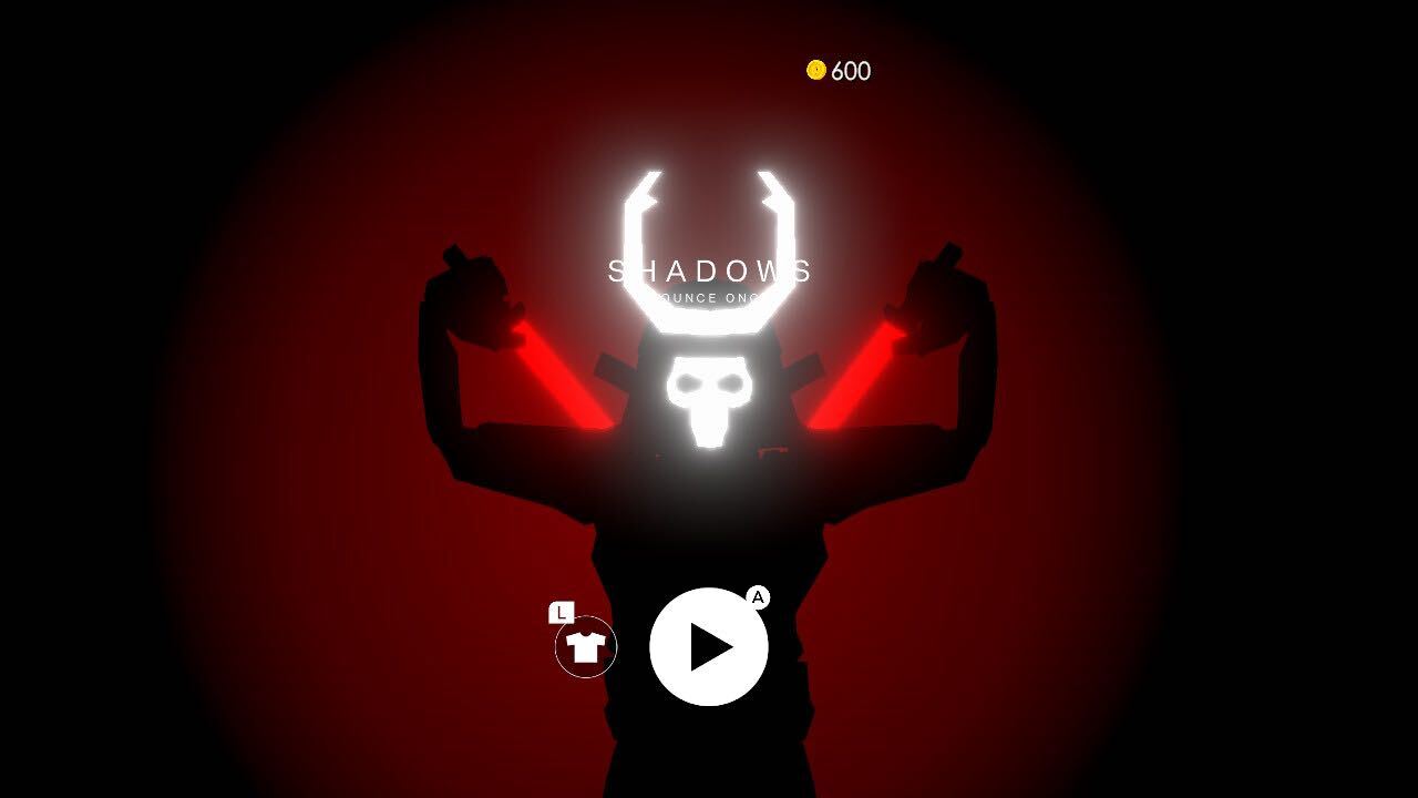 #1. Shadows Bounce Once (Nintendo) Podle: liica