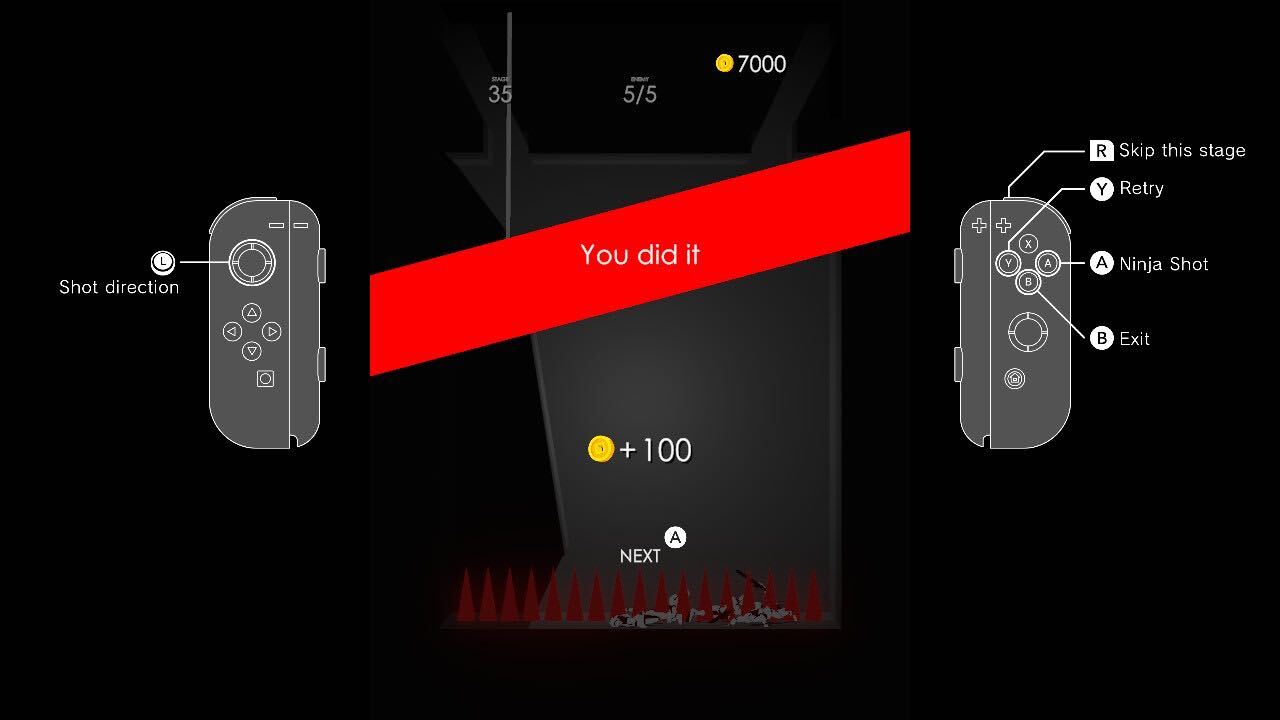 #5. Shadows Bounce Once (Nintendo) Podle: liica