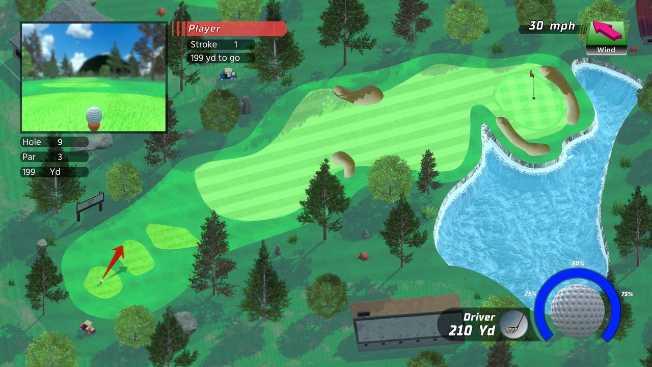 #2. Golf Up (Nintendo) By: SuperPowerUpGames