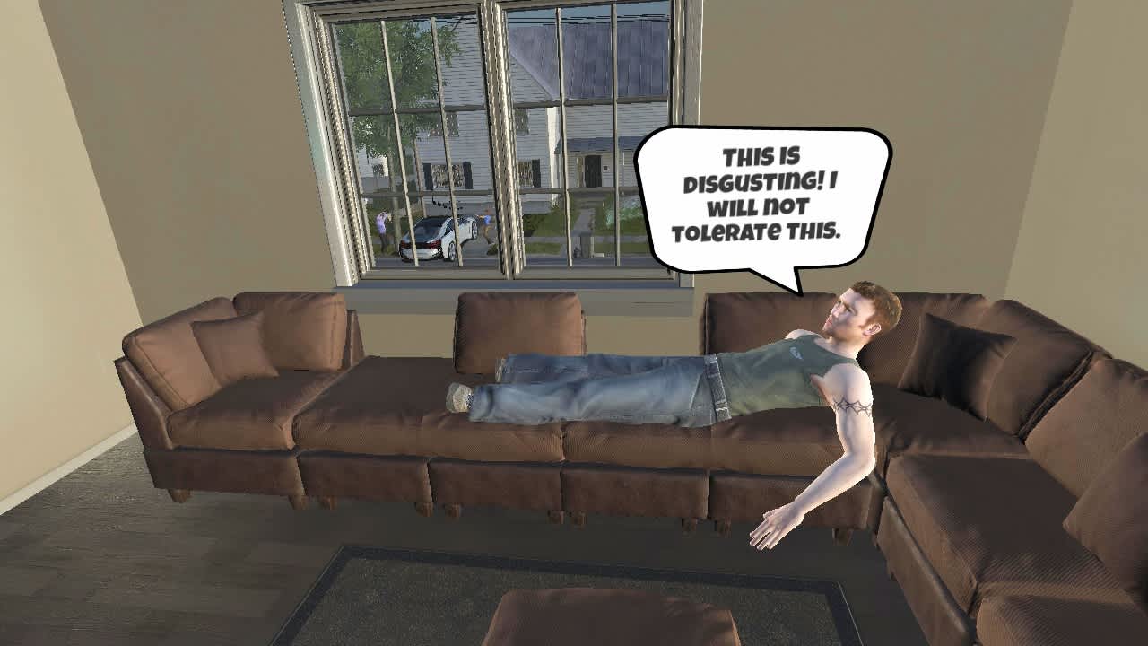 #1. Angry Neighbor Simulator (Nintendo) بواسطة: TrueMotion Interactive