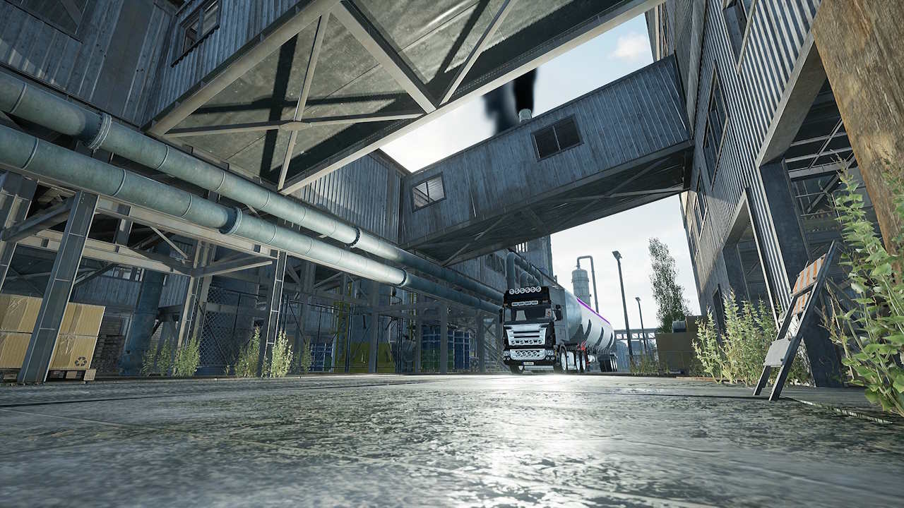 #1. Oil Refinery - The Simulation (Nintendo) By: Polygon Art