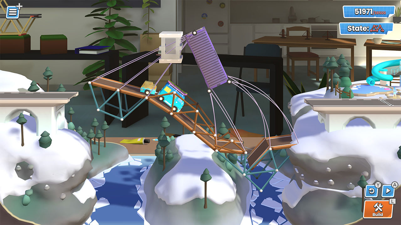 #2. Bridge Constructor Studio (Nintendo) โดย: Headup Games