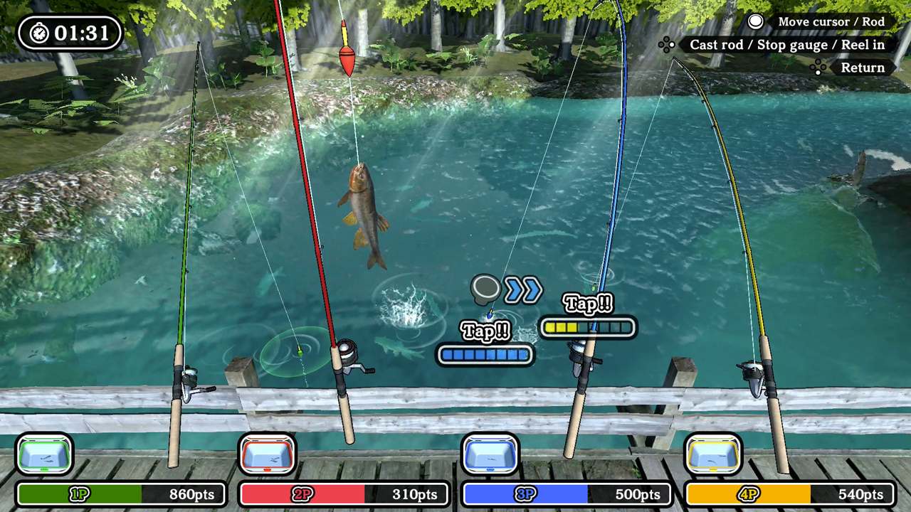 #3. Reel it! Fishing (Nintendo) 由: SAT-BOX