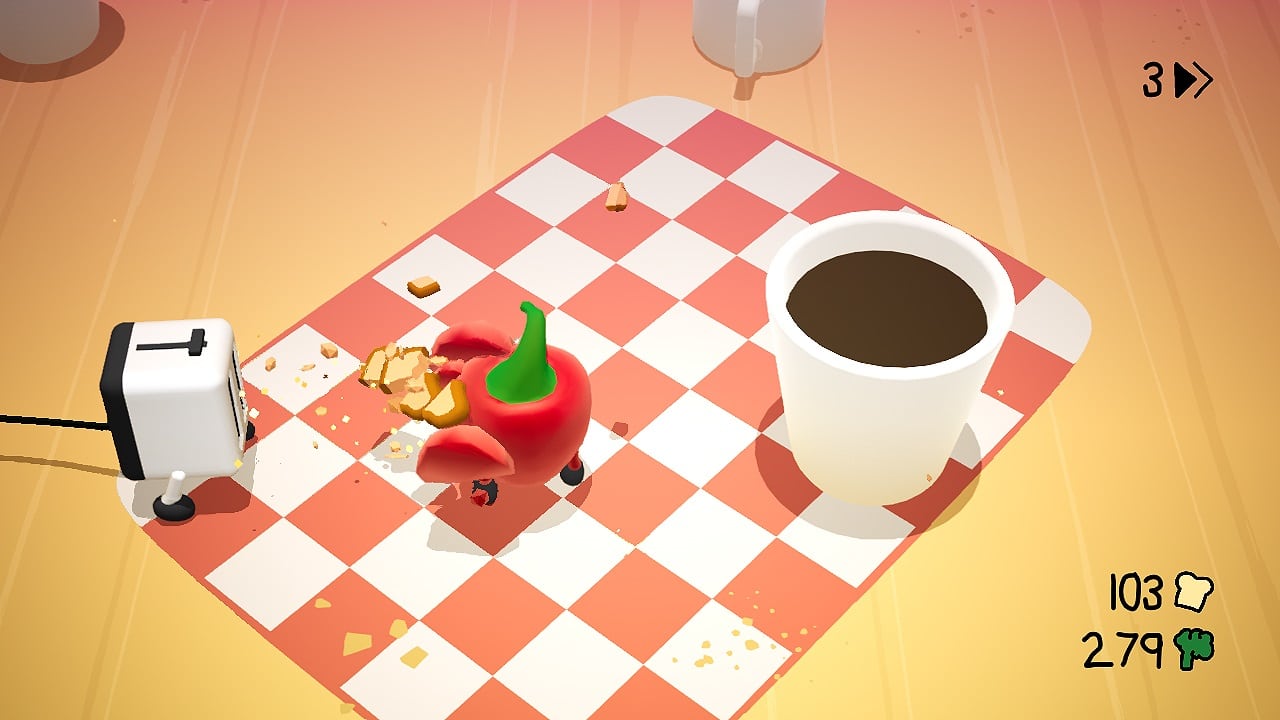 #5. The Running Toaster (Nintendo) Ved: Dystopia Interactive