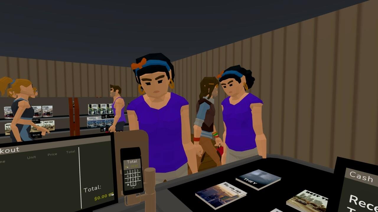 #3. Book Supermarket: Library Manager Simulator (Nintendo) Podle: Play Lab