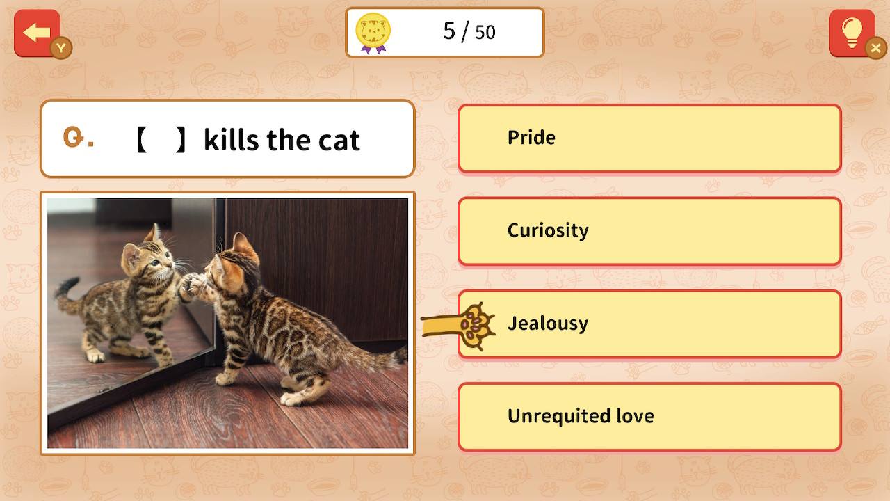 #3. QUIZ! Cat Proverbs Around the World (Nintendo) Podle: MASK