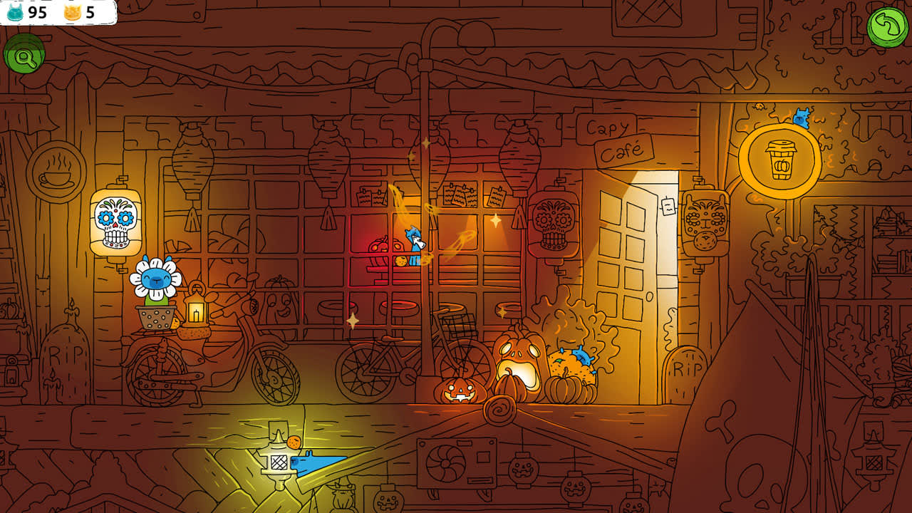 #3. Hidden Capybaras with Orange: Collection (Nintendo) 来自: Whimsical Universes