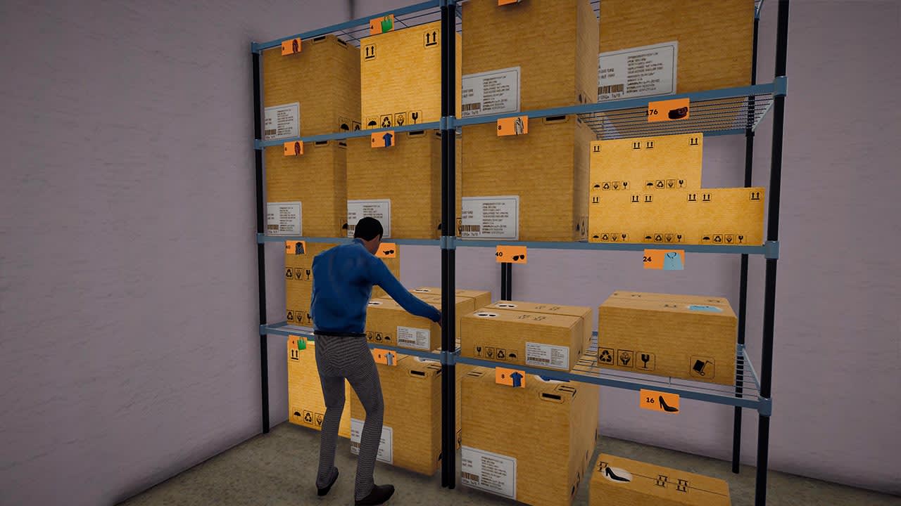 #6. Clothes & Outlet Supermarket Store Simulator (Nintendo) By: Great Escape Games Publishing