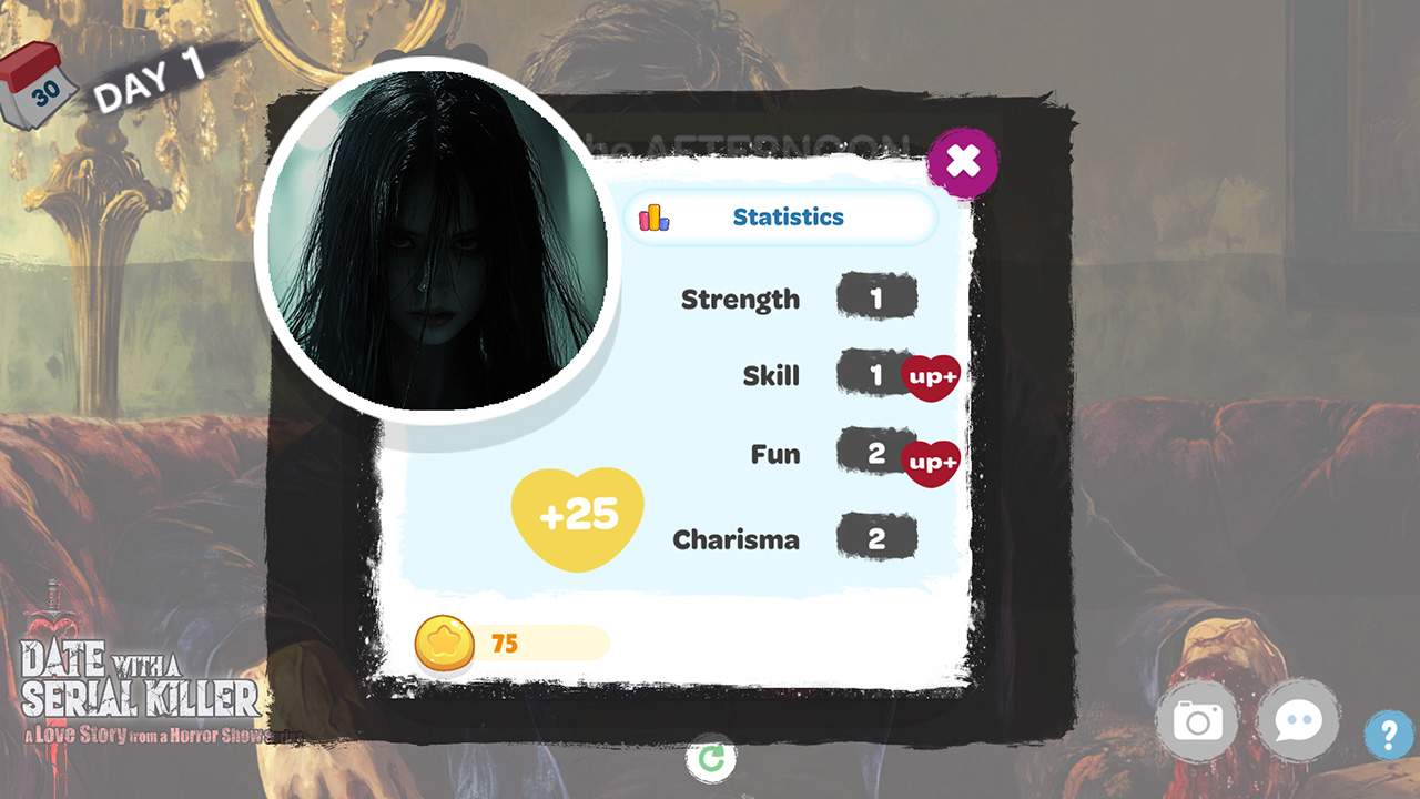 #5. Date with a Serial Killer: A Love Story from a Horror Show Series (Nintendo) 게시자: Red Fables