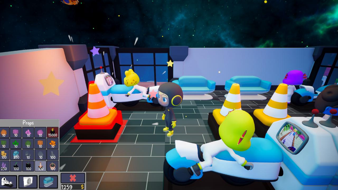 #4. Cosmic Arcade Tycoon (Nintendo) By: NebulaNookGames