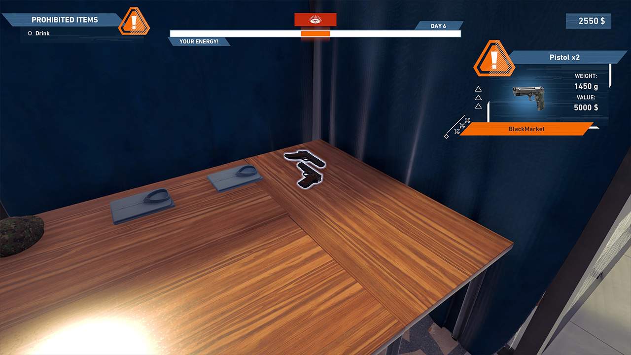 #4. Airport Police Contraband Simulator - Border Patrol (Nintendo) By: MlME Games